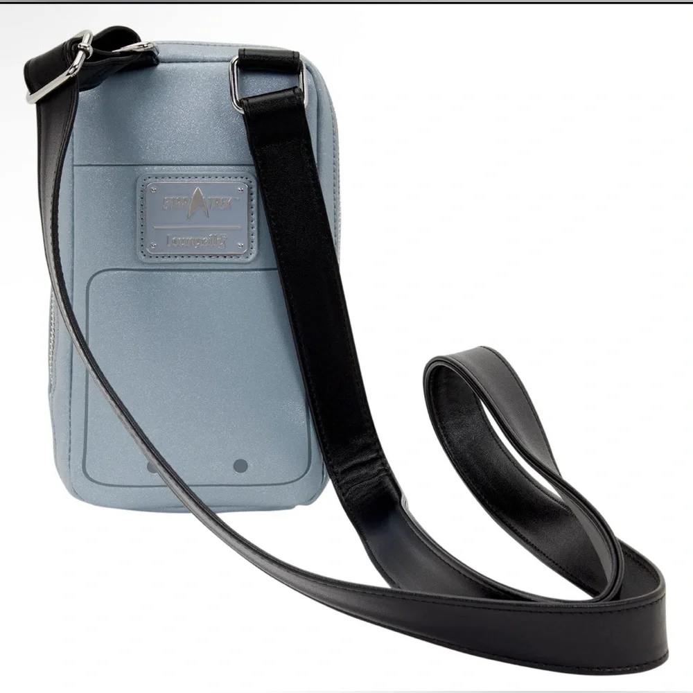 Loungefly Glow In The Dark Star Trek Crossbody Bag NWT